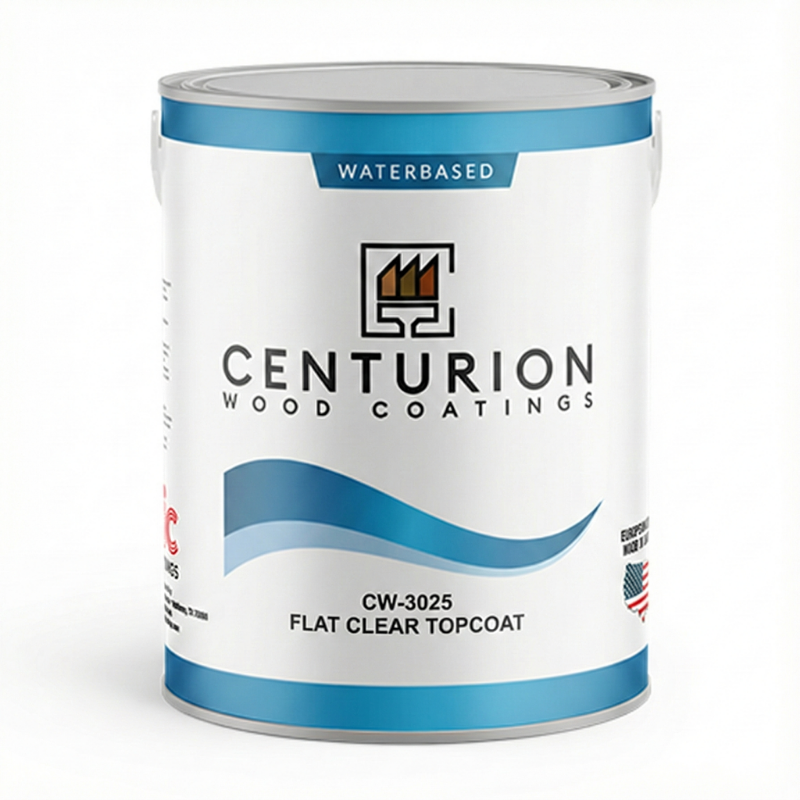 CW-3025 2800 SERIES FLAT CLEAR TOPCOAT