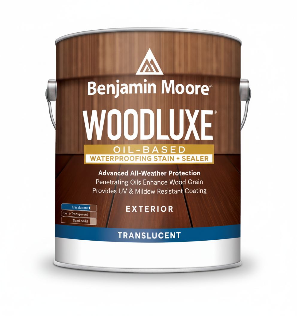 Woodluxe Oil-Based Waterproofing Stain + Sealer - Translucent