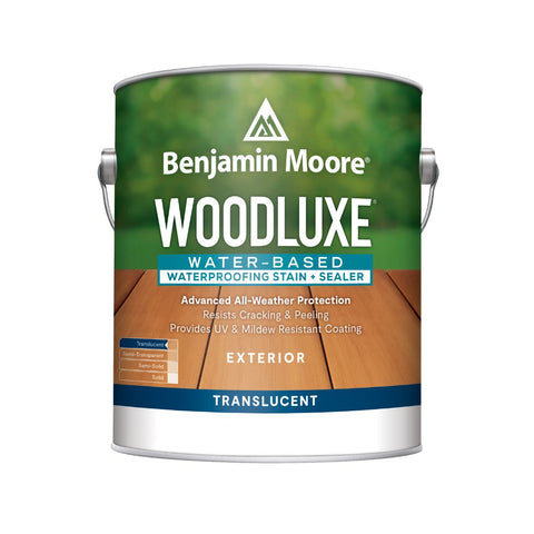Woodluxe Water-Based Waterproofing Stain + Sealer - Translucent
