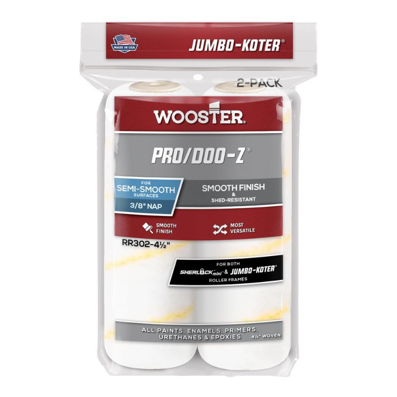 PRODOOZ 3/8 INCH ROLLER COVER 2 PACK